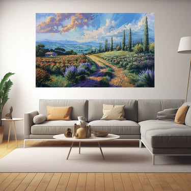 Peinture Campagne Provencale
